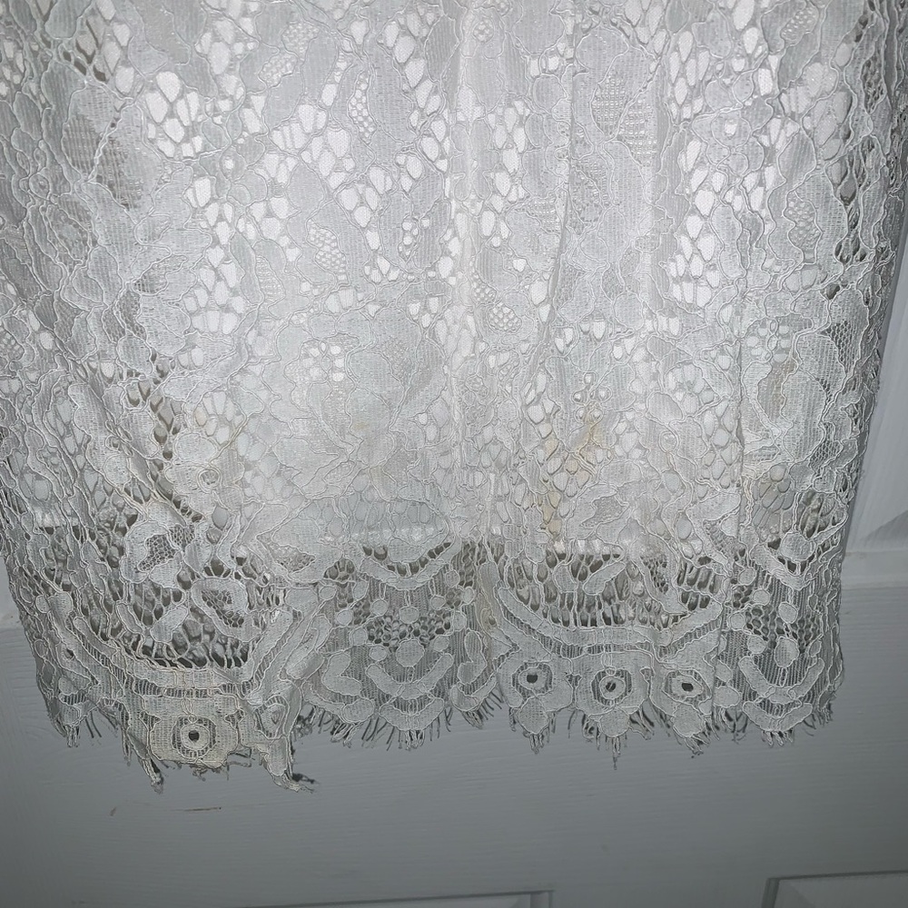White Lace Dress - Picture 4 of 8